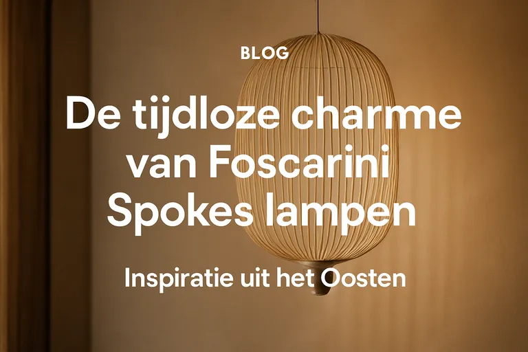 De tijdloze charme van foscarini spokes lampen
