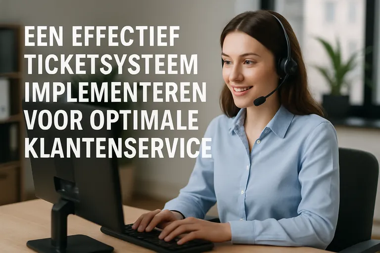 Een effectief ticketsysteem implementeren voor optimale klantenservice